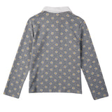 BLOOM COLLAR T-SHIRT_GREY (6600102674550)