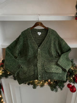 Uno Clover Brush Cardigan (3color) (6645095825526)