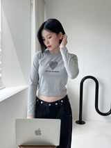 ハートチェッカーTシャツ / Heart Checker T-shirt (3color)