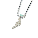 ガンネックレス / N&Gun surgical necklace(handmade) (4624889512054)
