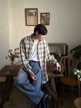 ASCLO Smart Spring Check Shirt (3color)