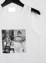 フォトスリーブレス/Photo sleeveless (3color)