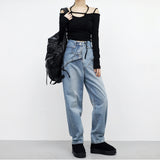 [NONCODE] Lamir Strap Off T-shirt