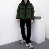 2WAYベルベットショートダウンジャケット / [Unisex] Two-way Velvet Short Down Jacket (11 colors)