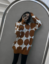 ASCLO Circle Check Knit (2color) (6648555896950)