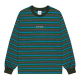 GOTHIC ARCH LOGO STRIPED LS TEE