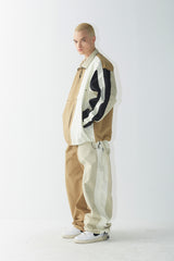 ワイドジャケット/BSR2223FWJK055 MCS WIDE JACKET MULTI BEIGE
