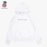 CURLY LETTERING HOODIE (3COLOR) (6609511350390)