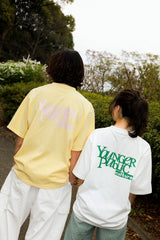 ユニバーサルロゴ Tシャツ/Public Culture × Younger Song Collaboration Universal Logo T
