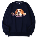 ミリオンマンデーパピースウェットシャツ/MILLION MONDAY PUPPY SWEATSHIRT