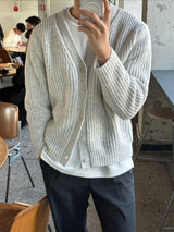 キャッシュクロップカーディガン / [Premium] Cash crop cardigan (5 colors)