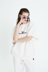 Overfit Sweatshirt T-shirt 