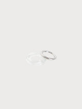 no.61セットリング / no.61 set ring silver ( #13 size / #14 size ) shinee onew pick