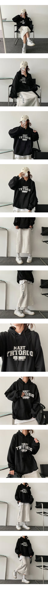 Rotis Teach Line Lettering Bendable Long Skirt