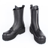 フロントジップハイブーツ / FRONT ZIP-HI BOOTS