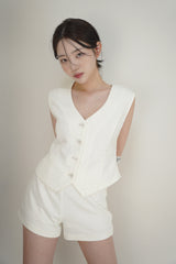 イネスベスト / lnes vest - white
