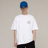 フラワーボードショートスリーブTシャツ/Flowerboard Short-Sleeved T-Shirt