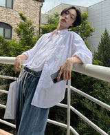 ヘビー ラップ デニムパンツ / Heavy wrap denim pants (2 color)