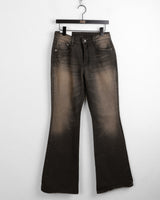 Aaron dark washed bootcut denim pants