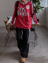 (UNISEX) ユニバースラインストライプ長袖