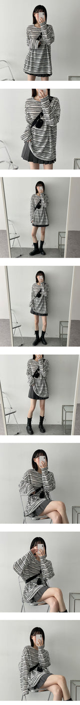 ウートミックスユニットプライスラウンドニットTシャツ / Wootmix unit price round knit T-shirt