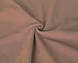BUTTON UP HALF SLEEVE PIQUE CARDIGAN BROWN (6566843056246)