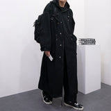 マキシボンバージャケットフードコート / SK Maxi Bomber Jacket Hood Coat (3 colors)