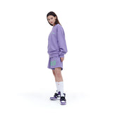 939 LOGO SWEAT SHORTS (LAVENDER) (6599862812790)