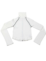 Piping Turtleneck T-shirts(WH)