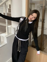 タミレイヤードロングスリーブTシャツ