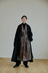 ハンドメイドコート/unisex handmade coat black
