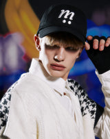 ミーロゴボールキャップ/mii LOGO BALL CAP BLACK
