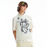 ウィティーバニープラネットエクスプローラーベスト／WITTY BUNNY PLANET EXPLORER VEST [IVORY]