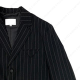 CR レガシーストライプクロップドジャケット / CR Legacy Striped Cropped Jacket (2 colors)