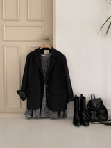 [BELLIDE MADE] Macchiato oversized fit blazer jacket