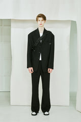 BELL-BOTTOMS BANDING SLACKS BOOTCUT (6538798268534)