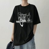 MP3 ボクシーショートスリーブTシャツ / MP3 Boxy short-sleeved T-shirt