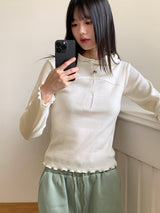 Cosper String Slim Inner Hooded T-shirt