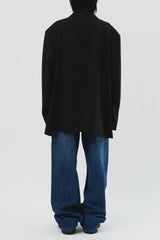 Wave Pocket Wide Denim