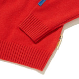 [KIDS] KIRSH X MISAKI KAWAI KIDS FAMILY BASIC KNIT [RED]