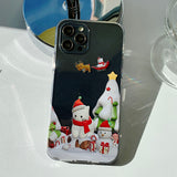 White Christmas Some Cat Phone Case