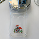 Santa COCO - White Christmas Some cat Card Storage Phone Case