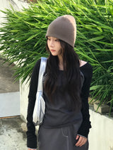 Nuer boat-neck T 