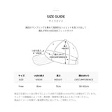 3Dモノグラムピグメントウォッシングコーデュロイオーバーフィットボールキャップ