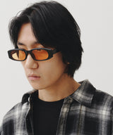 COLOR LENS SUNGLASS (YELLOW)