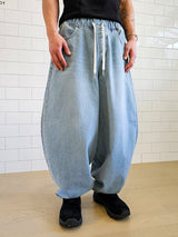 VENTIQUE ビッグバルーンワイドデニムパンツ