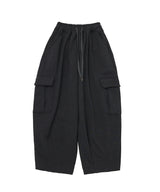 H-T CARGO BALLOON SWEAT PANTS (Charcoal) / カーゴバルーンスウェットパンツ