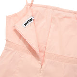 チェリーシャーリングノースリーブミニドレス / CHERRY SHIRRING SLEEVELESS MINI DRESS [PINK]