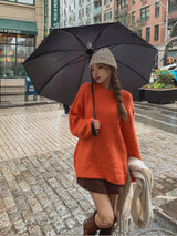 (UNISEX) キャミカルベーシックブラシニット