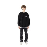 リストリクテッドエリアスウェットシャツ / RESTRICTED AREA SWEAT SHIRTS MSHCR002-BK